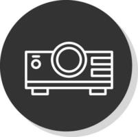 Projector Vector Icon Design