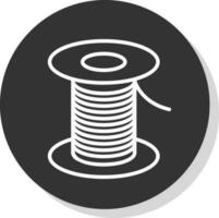 Wire roll Vector Icon Design