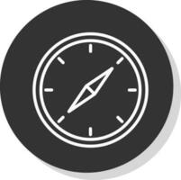 Compass Vector Icon Design