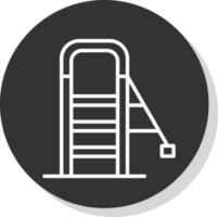 Ladder Vector Icon Design