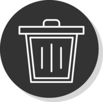 Trash Vector Icon Design
