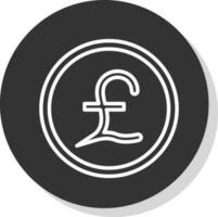 Pound Vector Icon Design