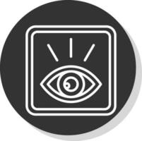 Eye Open Vector Icon Design