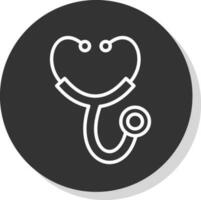 Stethoscope Vector Icon Design