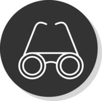 Glasses Vector Icon Design