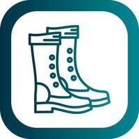 Boot Vector Icon Design