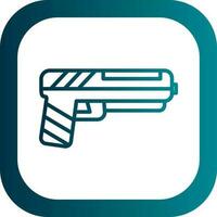 pistola vector icono diseño