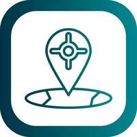 Tracker Vector Icon Design