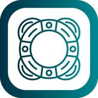 Lifesaver Vector Icon Design