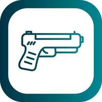 Pistol Vector Icon Design