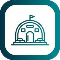 Bunker Vector Icon Design