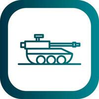 Tank Vector Icon Design