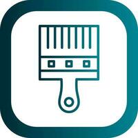 Paint Brush Vector Icon Design