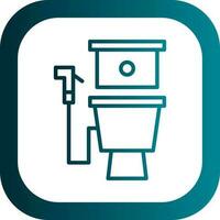 Toilet Vector Icon Design