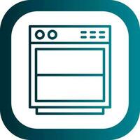 Dishwasher Vector Icon Design