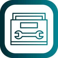 Spanner Vector Icon Design