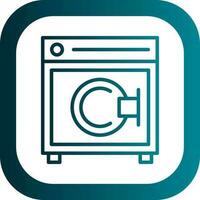 Dry Machine Vector Icon Design