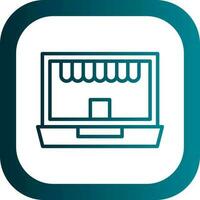 Online store Vector Icon Design