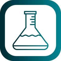Flask Vector Icon Design