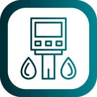 Glucometer Vector Icon Design