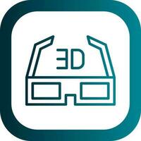 3d vector icono diseño