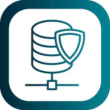 diseño de icono de vector de base de datos