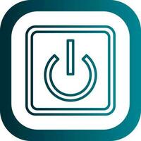 Power Button Off Vector Icon Design