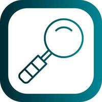 Magnifying Glass Vector Icon Design