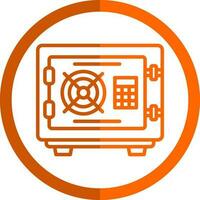 Safe box Vector Icon Design