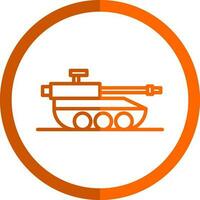 Tank Vector Icon Design