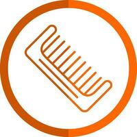 Comb Vector Icon Design