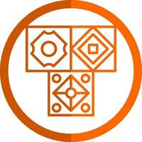 Multi Tiles Vector Icon Design