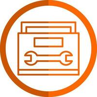 Spanner Vector Icon Design