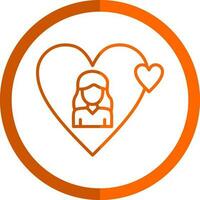 diseño de icono de vector de amor