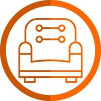 Couch Vector Icon Design