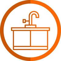 Kitchen Sink Vector Icon Design