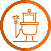 diseño de icono de vector de baño