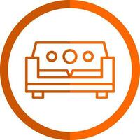 Sofa Vector Icon Design