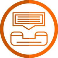 Help line Vector Icon Design