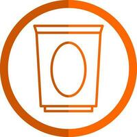 Dustbin Vector Icon Design