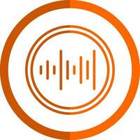 Sound waves Vector Icon Design
