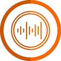 Sound waves Vector Icon Design