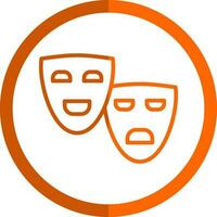 Mask Vector Icon Design
