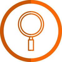 Magnifying glass Vector Icon Design