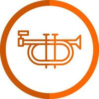 Trumpet Vector Icon Design