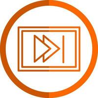 Forward Vector Icon Design