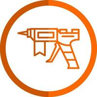 Glue gun Vector Icon Design