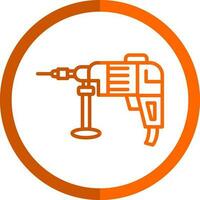 Drilling machine Vector Icon Design