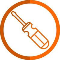 Screwdriver Vector Icon Design