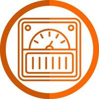 Meter Vector Icon Design